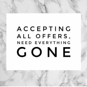 Please Submit All Offers!